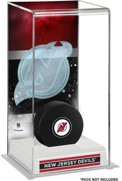New Jersey Devils Deluxe Tall Hockey Puck Case - Fanatics