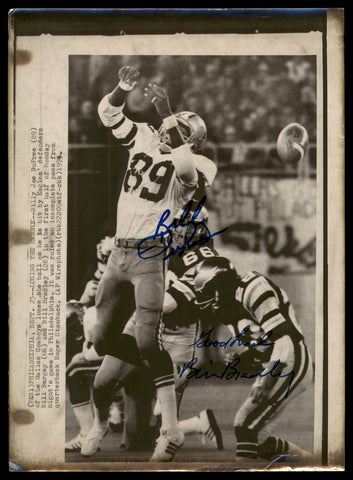 Billy Joe Dupree & Bill Bradley Autographed Signed 8x11 AP Photo 185470