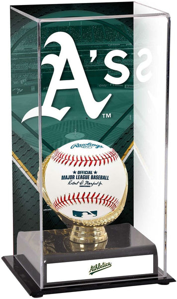 Oakland Athletics Sublimated Display Case with Image