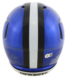 Cowboys Roger Staubach "HOF 85" Signed Flash Full Size Speed Proline Helmet BAS