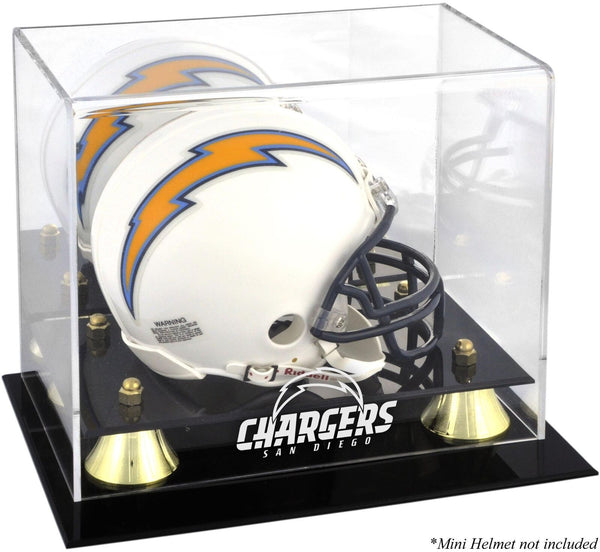 San Diego Chargers Mini Helmet Display Case - Fanatics