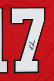 Nakobe Dean Signed Georgia Custom Red Jersey