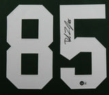 ROBERT TONYAN (Packers green SKYLINE) Signed Autographed Framed Jersey Beckett