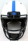 Lawrence Taylor Signed Giants Authentic Lunar F/S Helmet w/ HOF- Beckett W *Blue