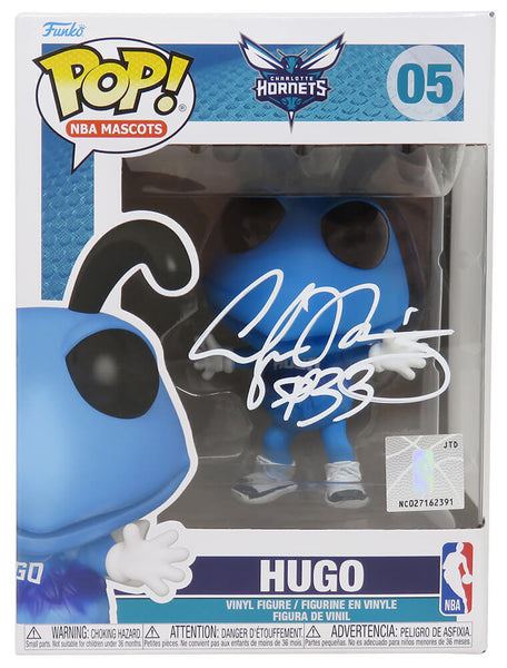 Alonzo Mourning Signed Hornets Hugo NBA Mascot Funko Pop Doll #05 (SCHWARTZ COA)