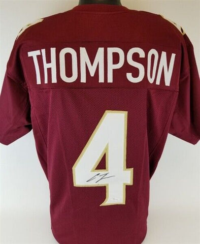Chris Thompson Signed Florida State Seminoles Jersey (JSA COA) Running Back