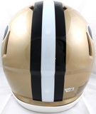 Archie Manning Signed Saints 76-99 F/S Speed Authentic Helmet BlackMask-Fanatics