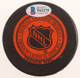 Jakob Silfverberg Signed Anaheim Ducks Logo Hockey Puck (Beckett COA)