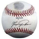 Cubs Fergie Jenkins Signed Thumbprint Baseball LE #'d/200 w/ Display Case BAS