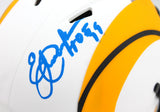 Eric Dickerson Signed LA Rams Lunar Speed Mini Helmet w/HOF-Beckett W Hologram