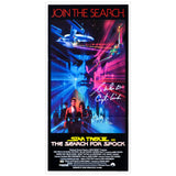 William Shatner Autographed Star Trek The Search For Spock Original 26x13 Poster