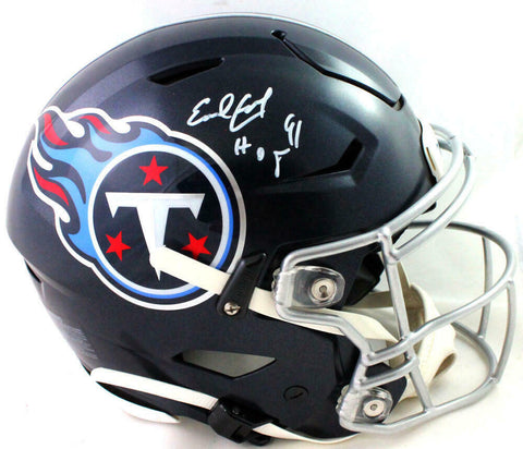 Earl Campbell Signed Tennessee Titans F/S SpeedFlex Helmet w/ HOF - JSA W Auth