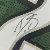 FRAMED Autographed/Signed DARIUS SLAY JR 33x42 Philadelphia Green Jersey JSA COA