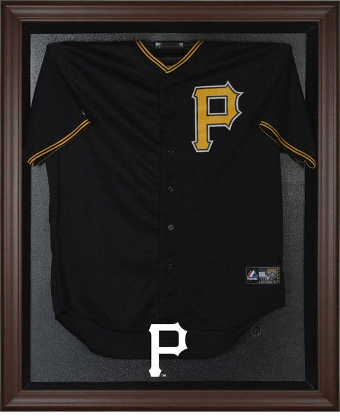 Pittsburgh Pirates (2014-Present) Brown Frmd Logo Jersey Display Case - Fanatics