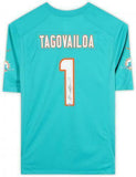 Framed Tua Tagovailoa Miami Dolphins Autographed Nike Primary Game Jersey