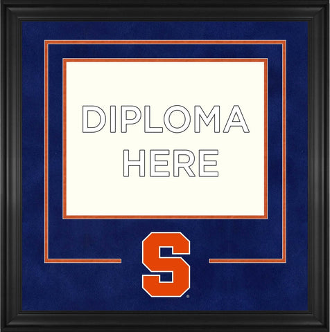 Syracuse Orange Deluxe 11x14 Diploma Frame with Team Logo-Fanatics