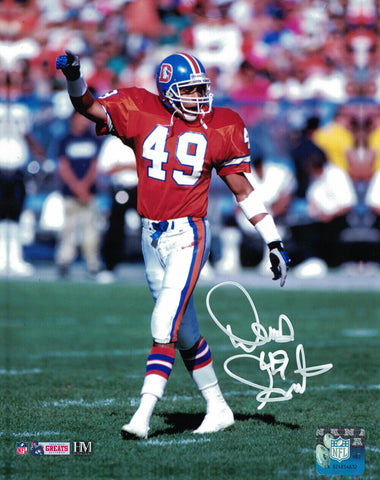 Dennis Smith Autographed/Signed Denver Broncos 8x10 Photo 34301