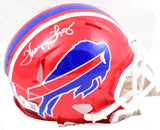 Thurman Thomas Autographed Buffalo Bills 87-01 Speed Mini Helmet- Beckett W Holo