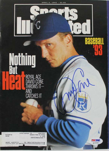 Royals David Cone Authentic Signed Sports Illustrated 1993 PSA/DNA #Q12204