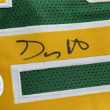 Framed Autographed/Signed Gary Payton 33x42 Seattle Green Jersey JSA COA