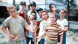 "The Sandlot" 34x42 Framed Signed Jersey by 5 Members of the Cast 1993 Hit Film