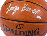 LONZO BALL Signed (Silver) Spalding Game Ball Series Basketball PANINI