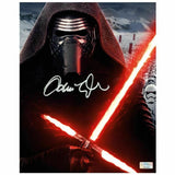 Adam Driver Autographed Star Wars The Force Awakens Kylo Ren 8x10 Portrait Photo