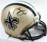 Darren Sproles Autographed New Orleans Saints Mini Helmet- Beckett W Hologram