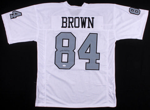 Antonio Brown Signed Oakland Raiders Jersey (JSA COA) 5xPro Bowl Receiver