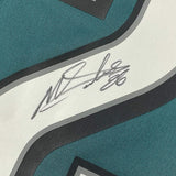 Framed Autographed/Signed Miles Sanders 33x42 Eagles Authentic Jersey JSA COA