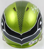 Brian Bosworth Autographed Seattle Seahawks Flash Speed Mini Helmet-BeckettWHolo