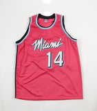 Tyler Herro Heat Signed Pink Miami Vice Specialty Jersey (JSA COA) Unv. Kentucky