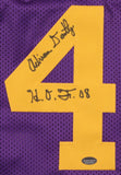 Adrian Dantley Signed Utah Jazz Jersey Inscribed "HOF 2008" (Schwartz COA)