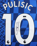 Chelsea FC Christian Pulisic Authentic Signed Blue Nike Framed Jersey Panini