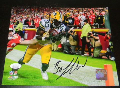 JAMAAL WILLIAMS SIGNED AUTOGRAPHED GREEN BAY PACKERS VS CHIEFS 16x20 PHOTO JSA