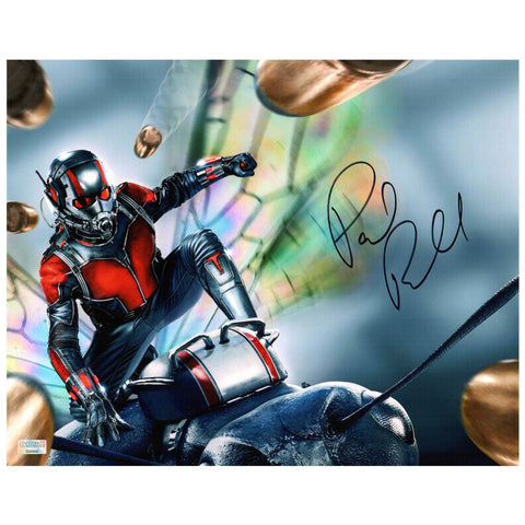 Paul Rudd Autographed Ant-Man Action 11x14 Photo