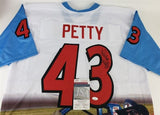 Richard Petty Signed 'The King' Nascar Football Jersey (JSA Witness COA)