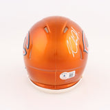 Khalil Herbert Signed Chicago Bears Flash Alternate Speed Mini Helmet (Beckett)