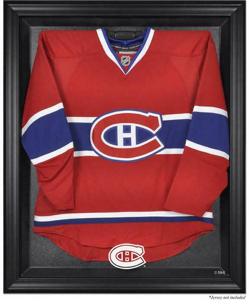 Canadiens Black Framed Logo Jersey Display Case-Fanatics Authentic