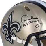 Archie Manning New Orleans Saints Signed Riddell Speed Mini Helmet