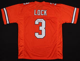 Drew Lock Signed Broncos Jersey (Beckett COA) Denver's Starting Quarterback