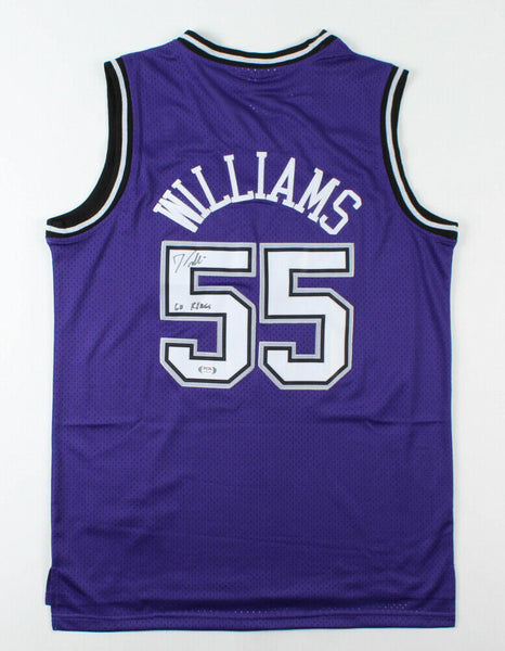 Jason Williams Signed Sacramento Kings Jersey Inscribed Go Kings (PS –