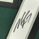 Autographed/Signed MICHAEL MIKE VICK Philadelphia Green Football Jersey PSA COA