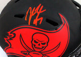 John Lynch Autographed Tampa Bucs Eclipse Mini Helmet- Beckett W *Red