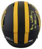WFT SB MVPs Williams, Rypien & Riggins Signed Eclipse F/S Speed Rep Helmet BAS
