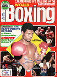 Spinks,Foreman & Norton Authentic Autographed Signed Magazine Cover PSA S48445