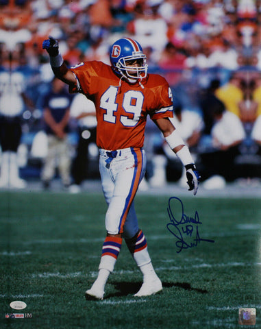 Dennis Smith Autographed/Signed Denver Broncos 16x20 Photo JSA 34303