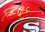Deion Sanders Autographed SF 49ers F/S Flash Speed Helmet-Beckett W Hologram