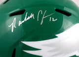 Randall Cunningham Autographed F/S Eagles 74-95 Speed Helmet-Beckett W Hologram