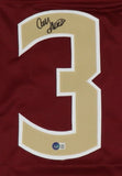 Cam Akers Signed Florida State Seminoles Jersey (Beckett) Rams 2nd Rnd Pck 2020